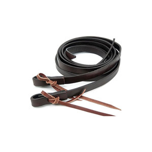 Longe en cuir PU tressé avec extrémités en Spandex et nylon pour l'entraînement des chevaux - Product Image 1