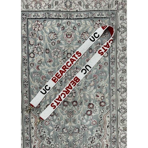 Premium Handmade Cotton Beaded Button <b>College</b> Gameday Shoulder Strap Custom Embroidered <b>Bag</b> Strap Gold Metal Hardware Durable - Product Image 1