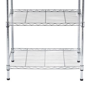 Scaffale in Metallo a 5 Ripiani Stile Vintage, Unità di Stoccaggio Regolabile per Attrezzi - Product Image 6