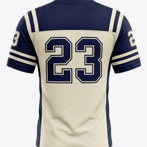 Ensemble d'uniformes de football américain à panneaux hybrides, sublimé, extensible dans les 4 sens, avec maillot de football renforcé pour les tackles et pantalon rembourré - Product Image 4