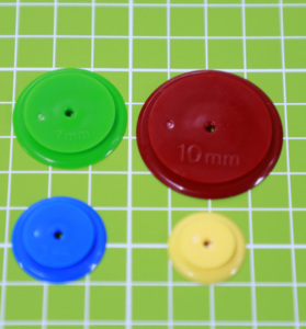 AA0205 Seam Maker Set For Quilting Crafts, Seam Allowance Marker, Circle Maker Tool, Plastic Round Seam Admission Marker - Product Image 1