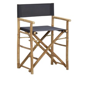 Heavy Duty Bamboo Dining <b>Chair</b> Folding <b>Director</b> <b>Chair</b> Canvas Makeup <b>Chair</b> For Outdoor Event Wedding Party Eco Garden <b>Chair</b> - Product Image 4