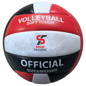 Balón de Voleibol Profesional Solid Trader Premium Sports Equipment, Acabado Suave al Tacto, Excelente Retención de Forma, Potencia de Juego - Product Image 1