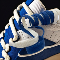 Lacets de chaussures personnalisables en gros, longueur et largeur ajustables, en textile composite PP/Polyester/Nylon/Coton, couleur sur mesure, pour baskets, sport et randonnée