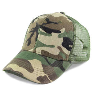 Gorra de Béisbol de Camuflaje de 6 Paneles, Ajustable, de Tela de Sarga, con Cierre de Velcro, para Uso Casual de Adultos - Product Image 5