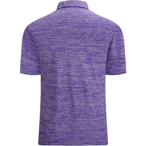 Chemise de golf en coton 100% à séchage rapide, anti-plis, tricotée, avec logo personnalisé, fabricant de chemises de sport - Product Image 6