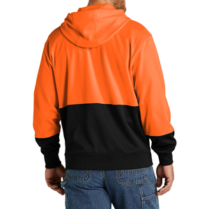 Sweat à capuche de travail pour hommes, haute visibilité, manches longues et capuche, pour la construction industrielle, élégant, en vente - Product Image 2