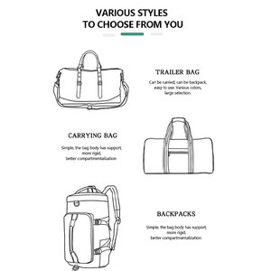 Sac à dos convertible unisexe en PVC imperméable, sac de sport tactique à bandoulière, sac de randonnée zippé avec logo personnalisé pour les voyages - Product Image 6