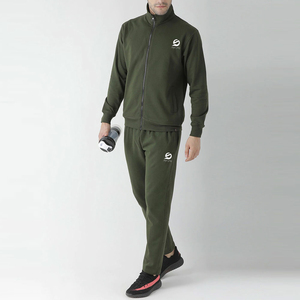 Ensemble de survêtement pour homme à manches longues et fermeture éclair intégrale pour la course et le sport, vente en gros, survêtements personnalisés pour homme, nouveau style - Product Image 5