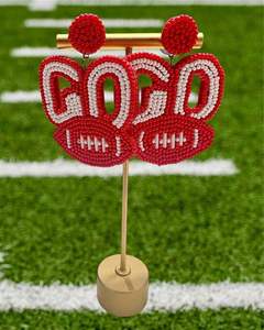 Pendientes Pintados a Mano y Bordados, Pendientes Personalizados con Múltiples Cuentas, Joyería Festiva para Mujer al Mejor Precio, Pendientes con Cuentas - Product Image 3