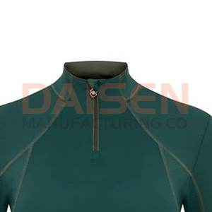 Ladies Equestrian Sports Top Stretch Fit Riding Shirt <b>Long</b> <b>Sleeve</b> Performance <b>Base</b> <b>Layer</b> OEM Supply - Product Image 2