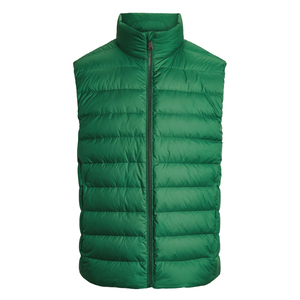 Men Custom Logo Puffer Vest Winter Sleeveless Jacket Quilted Warm Body Warmer Lightweight Outdoor OEM Supplier - Product Image 1