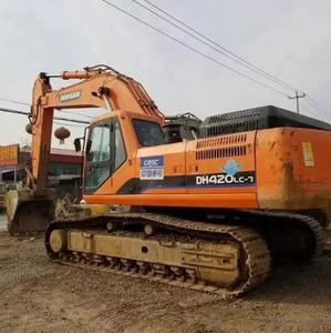 South Korea Doosan DH420LC-7 <b>Used</b> <b>Excavator</b> Large Size Low Working Hours DX420 DH420 DH300 - Product Image 1