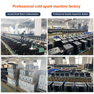 Liuyang 1300W 360 rotación móvil Dual doble cabeza fría Sparkler Spinning Cold Spark Machine Spin <span class=keywords><strong>Fireworks</strong></span> Stage Machine - Product Image 4