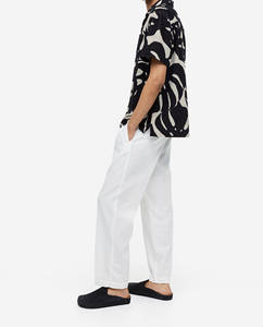 Nouvelle Arrivée Chemise Homme Boutonnée Unie Manches Courtes Style Business Décontracté Prix de Gros - Product Image 5