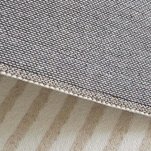 Modern Geometric White Wool Area Rug Irregular Shape Hand Tufted Unique Carpet Artistic Design for Living Room Bedroom Decor - Product Image 4