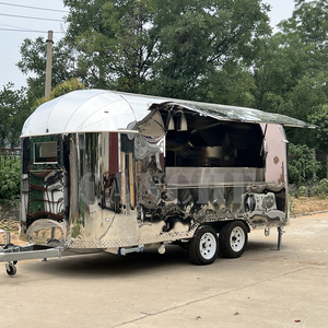 Conception mobile de kiosque de café de magasin de fourgonnette de nourriture conception mobile de camion de café remorque mobile de chariots de café conception de vélo à vendre - Product Image 6