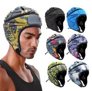 Custom Made Printing Logo Composites American Football Helmet <b>Light</b> Helmet Rugby Flag Football Soft <b>Shell</b> Helmet - Product Image 6