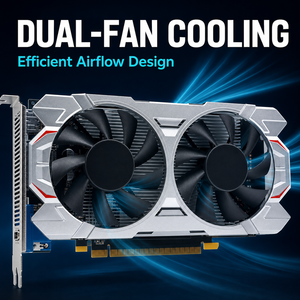 Nouvelle carte graphique GTX <span class=keywords><strong>750</strong></span> <span class=keywords><strong>Ti</strong></span> 4 Go GDDR5 128 bits pour jeux avec double ventilateur pour ordinateur de bureau PCI Express 3.0 DirectX 12 - Product Image 3