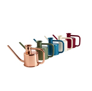 Arrosoir en métal au design attrayant, finition cuivre brillant, pour la décoration de la maison et du jardin, porte-fleurs, arrosoir pour plantes - Product Image 6