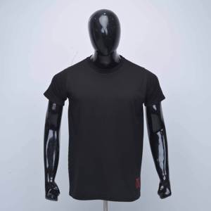 เสื้อยืดคุณภาพสูงขายส่ง รับผลิตเสื้อผ้าสตรีทแวร์สไตล์ลำลอง พิมพ์ลายกราฟิก ผ้าฝ้ายสีดำพรีเมียม สำหรับผู้ชาย - Product Image 5