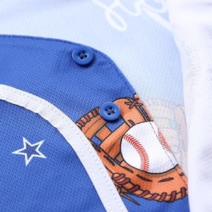 Maillot de baseball léger pour équipes sportives avec tissu de performance athlétique à séchage rapide - Product Image 6