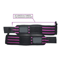 Muñequeras Deportivas de Neopreno Transpirable de Alta Calidad para Levantamiento de Pesas, Fáciles de Usar, Soporte para Manos, Antideslizantes, con Cierre de Gancho y Bucle