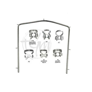 Instruments professionnels de barrage en caoutchouc pour traitement dentaire, en acier inoxydable, réutilisables, de précision, vente en gros usine - Product Image 6