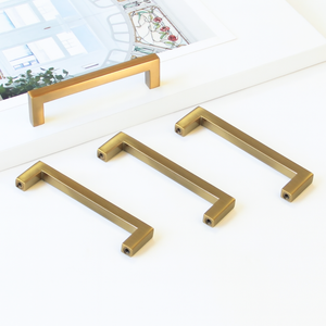 Manijas Cuadradas de Aleación de Zinc de Alta Calidad para Muebles Modernos, Herrajes para Cocina, Comedor, Baño y Armarios - Product Image 3
