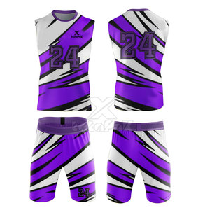 Uniforme de football 7v7 de qualité supérieure en polyester léger, respirant, anti-humidité, écologique et personnalisable pour la compétition - Product Image 6