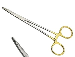 Heavy Duty Manual Surgical <b>Needle</b> Holder Premium Stainless Steel CE Certified Class I Instrument for Surgical - Product Image 5