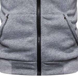 Sweat-shirts à capuche zippés respirants de qualité supérieure, design unique, pour homme, nouvelle arrivée, sublimation pour hommes - Product Image 3