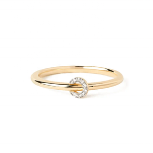 Anillo de compromiso clásico y delicado de plata de ley 925 personalizado con circonita cúbica, regalo de aniversario de boda para mujer - Product Image 4