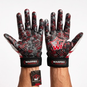 Gants de football américain professionnels avec paume antidérapante, ajustement confortable et performance sur le terrain supérieure - Product Image 6