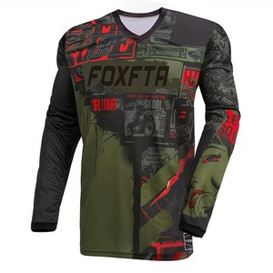 Chemises de moto sur mesure pour hommes, grandes tailles, manches longues, maillots de motocross pas chers - Product Image 2