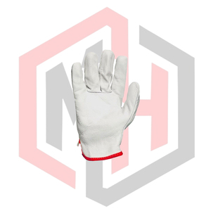 Gants de travail en cuir de mouton réfléchissants, usage général, haute résistance, résistants aux coupures, anti-chimiques, antistatiques, respirants, ajustables - Product Image 2