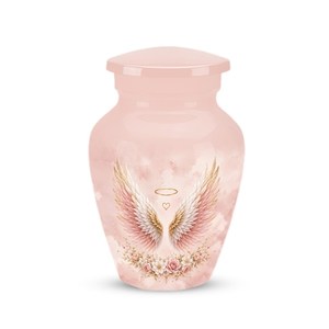 Flaying Eagle Aluminium Adult Burial <b>Urns</b> Customizable Design <b>Large</b> Human Ashes <b>Urns</b> with Sticker Finished Custom Color - Product Image 6
