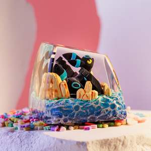 Teclas Artesanales Bosque Místico, Teclas Artesanales Personalizadas, Teclas Anime Lindas, Teclas Verdes, Juego de Teclas, Teclas de Madera - Product Image 6