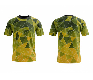 เสื้อยืดซับลิเมชั่น เทคโนโลยีผ้าขั้นสูง ชุดกีฬา |   ไซส์ผู้ชาย ผู้หญิง และเยาวชน |   ชุดกีฬาฝึกซ้อมน้ำหนักเบา แห้งเร็ว - Product Image 4