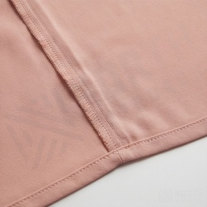 ชุดกิโมโนแบบสวมทับ OEM ปี 2025 ผ้าโพลีเอสเตอร์เนื้อนุ่มยืดหยุ่นสูง หนาขึ้น สำหรับผู้หญิงมุสลิม คอวี แขนยาว ประดับลูกปัด ความยาวระดับข้อเท้า - Product Image 6