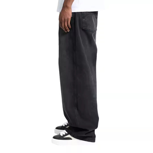 High Quality Custom Made Men Straight Denim <b>Pants</b> Autumn Summer Breathable 100% Cotton Lightweight Casual Stylish Button Custom - Product Image 6
