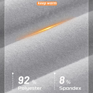 Chemises de compression pour hommes à manches longues, sous-vêtement de sport ajusté, anti-transpiration, haut de performance pour la course à pied et l'haltérophilie - Product Image 6