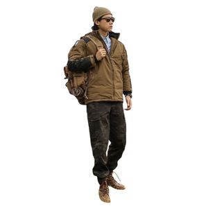 Veste de chasse imperméable OEM de haute qualité, fournisseur d'articles de sport de plein air pour petites commandes, veste de terrain professionnelle durable, tenue de pêche - Product Image 4