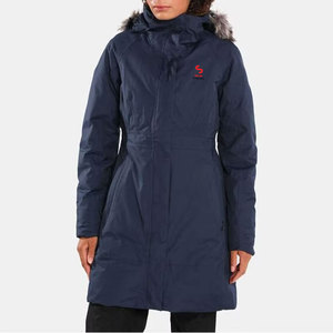 Solid Trader Deluxe Winter Protection <b>Waterproof</b> Wind Resistant Breathable Puffy <b>Longline</b> Parka Jacket Women Long Puffer Jacket - Product Image 1