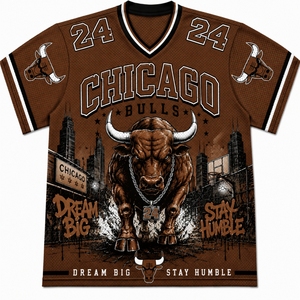 Basketball Streetwear Boxy Fit Jersey Cropped Mesh Jersey Sublimated Boxy Fit Jersey Dry Mesh Boxy Fit Jersey - Product Image 1
