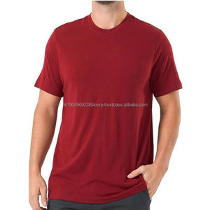 T-shirts pour hommes à bas prix les plus vendus, couleur noire, épaules tombantes, respirants, légers, anti-rétrécissement - Product Image 3