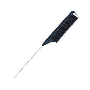 Peine Profesional Portátil Plano de Cola de Rata para Peluquería, Peine Desenredante de Viaje con Dientes Finos y Puntiagudos en un Diseño Elegante - Product Image 5