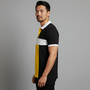 เสื้อโปโลผู้ชายสีสันตามสั่ง ราคาถูก คุณภาพสูง สวมใส่สบาย นุ่ม ทันสมัย พร้อมออกแบบโลโก้ตามสั่ง - Product Image 3