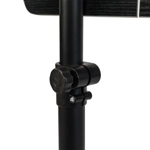 Escritorio multifuncional de computadora de elevación de superficie plana de cuatro ruedas negro XH - Product Image 3