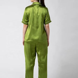 Pyjama en satin pour femmes, nuisette sexy pour femmes, robe de nuit chaude, vêtements de nuit pour femmes grandes tailles, prix bas, OEM - Product Image 3